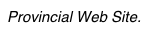 Provincial Web Site.